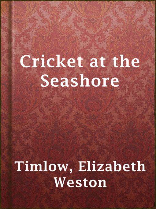 Cover image for Cricket at the Seashore